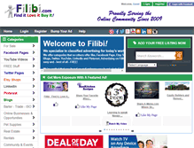 Tablet Screenshot of filibi.com